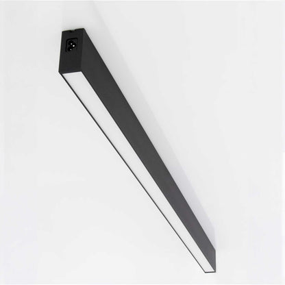 Nova Luce Lina Opal LED linearna površinska stropna svjetiljka, poveziva