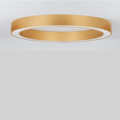 Nova Luce Morbido LED kruhové přisazené svítidlo CCT s ovladačem + app