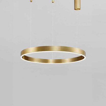 Nova Luce Motif LED kruhové závěsné svítidlo stmívatelné CCT