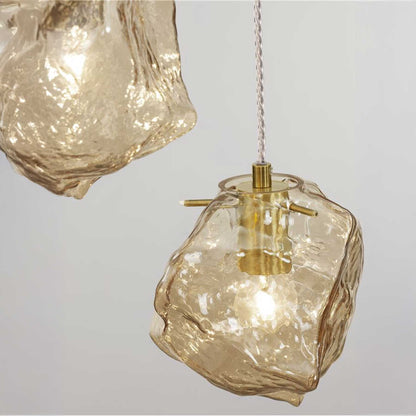 Nova Luce Odelle E14 závěsné skleněné svítidlo