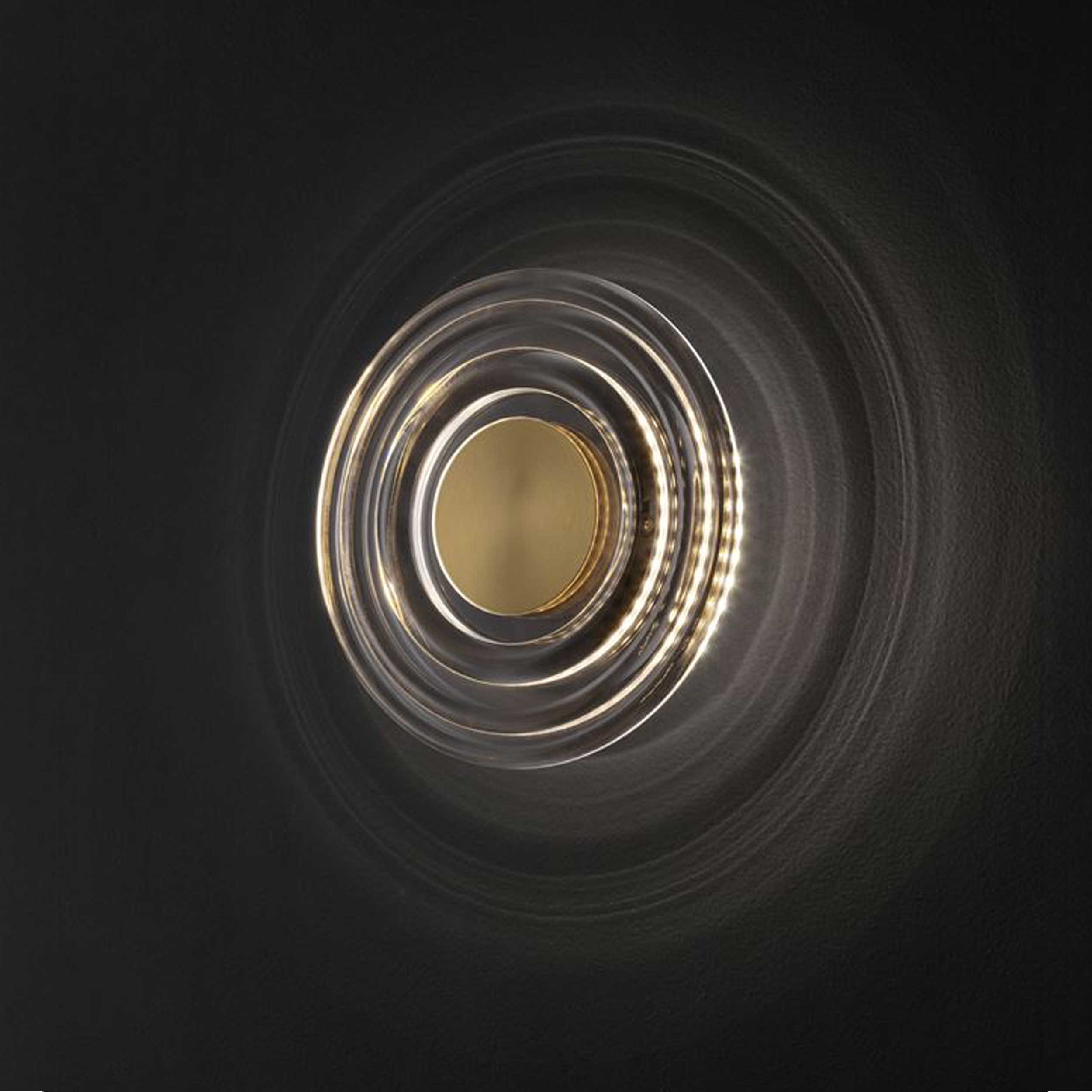 Nova Luce Sianna E27 staklena zidna svjetiljka