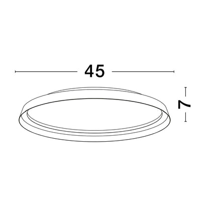 Nova Luce Ormi LED stropní svítidlo