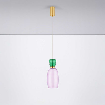 Nova Luce Pluma LED skleněné závěsné svítidlo