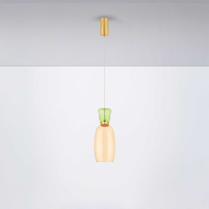 Nova Luce Pluma LED skleněné závěsné svítidlo