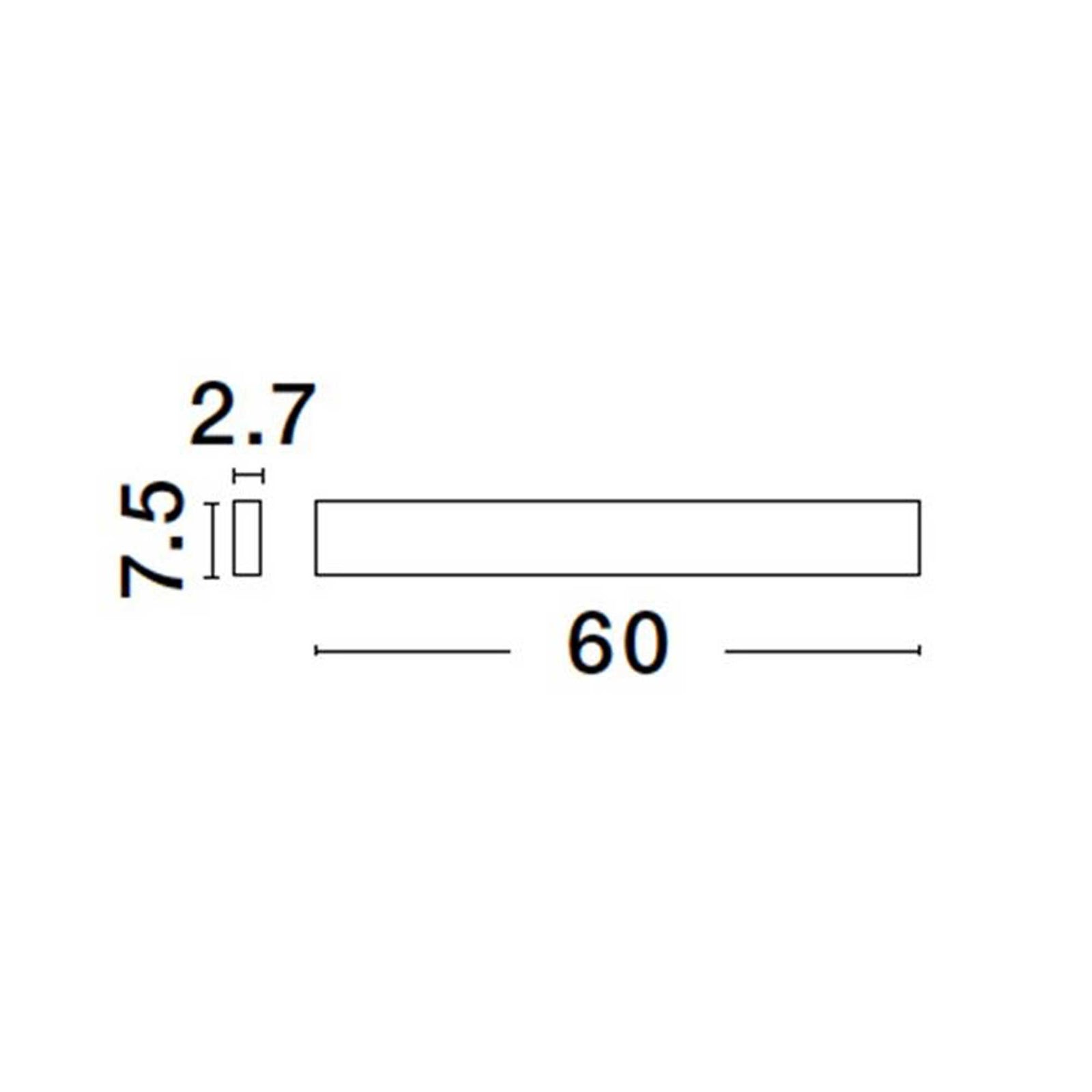 Nova Luce Seline LED zidna svjetiljka IP44 CRI90