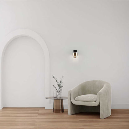 Nova Luce Sianna E27 staklena zidna svjetiljka