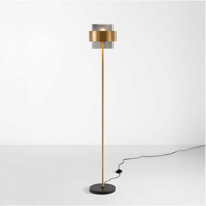 Nova Luce Sianna E27 staklena podna lampa