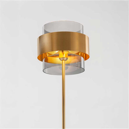 Nova Luce Sianna E27 staklena podna lampa