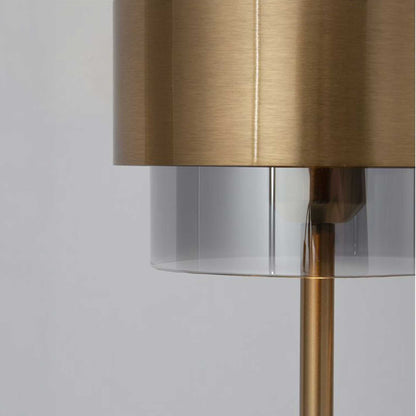 Nova Luce Sianna E27 staklena stolna lampa