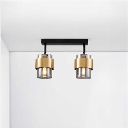 Nova Luce Sianna E27 staklena stropna svjetiljka