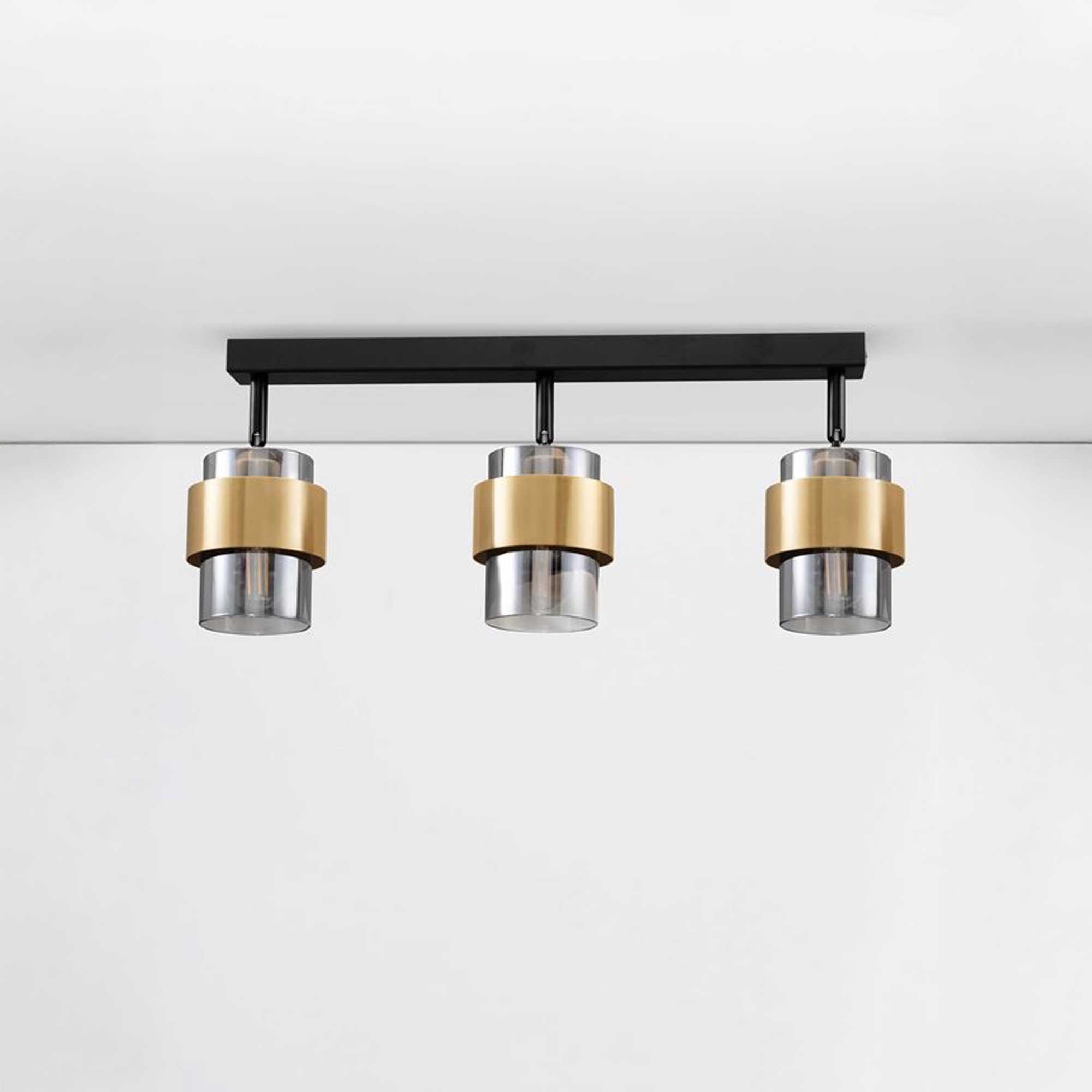 Nova Luce Sianna E27 staklena stropna svjetiljka