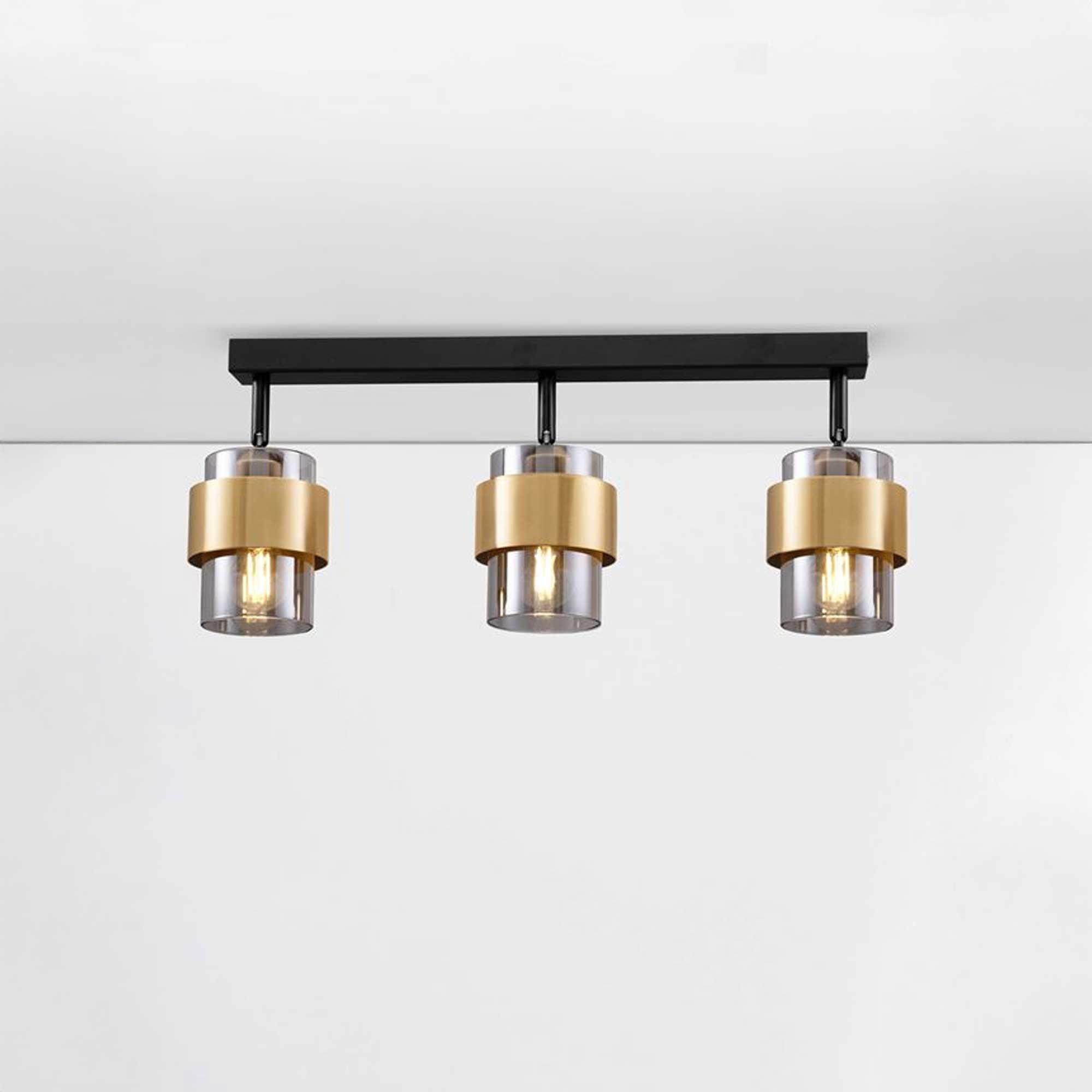 Nova Luce Sianna E27 staklena stropna svjetiljka