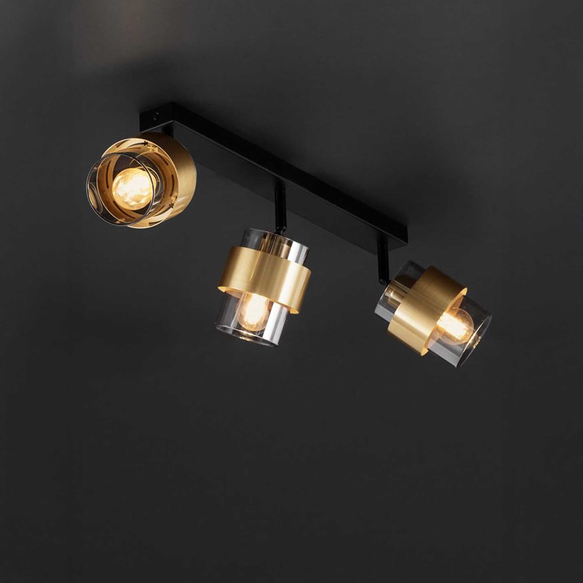 Nova Luce Sianna E27 staklena stropna svjetiljka