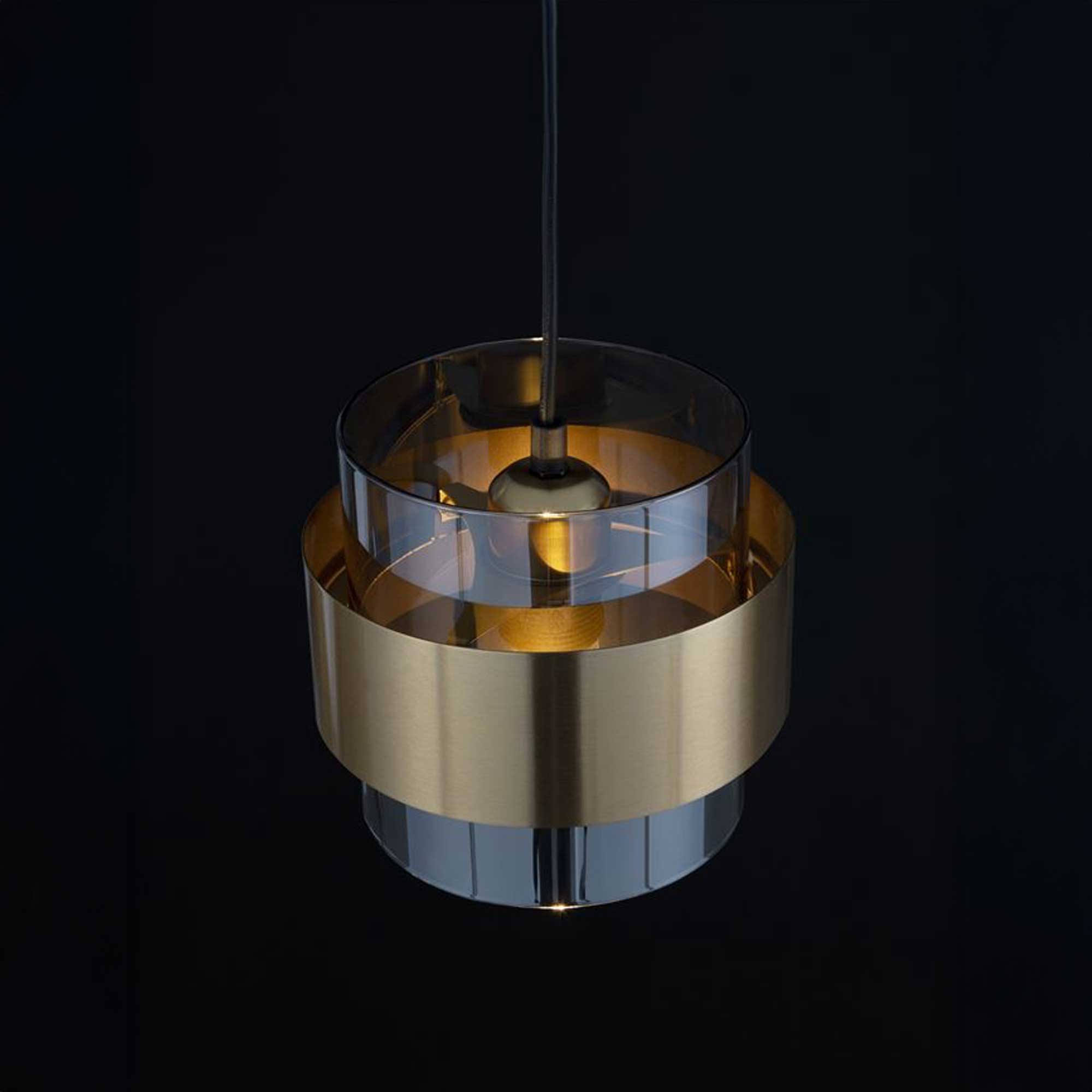 Nova Luce Sianna E27 staklena viseća lampa