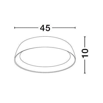 Nova Luce Sigi LED stropna svjetiljka