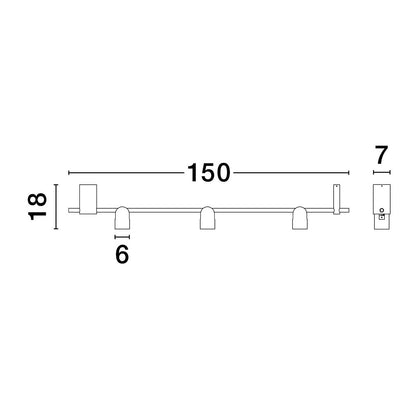 Nova Luce Sirmos LED stropní svítidlo