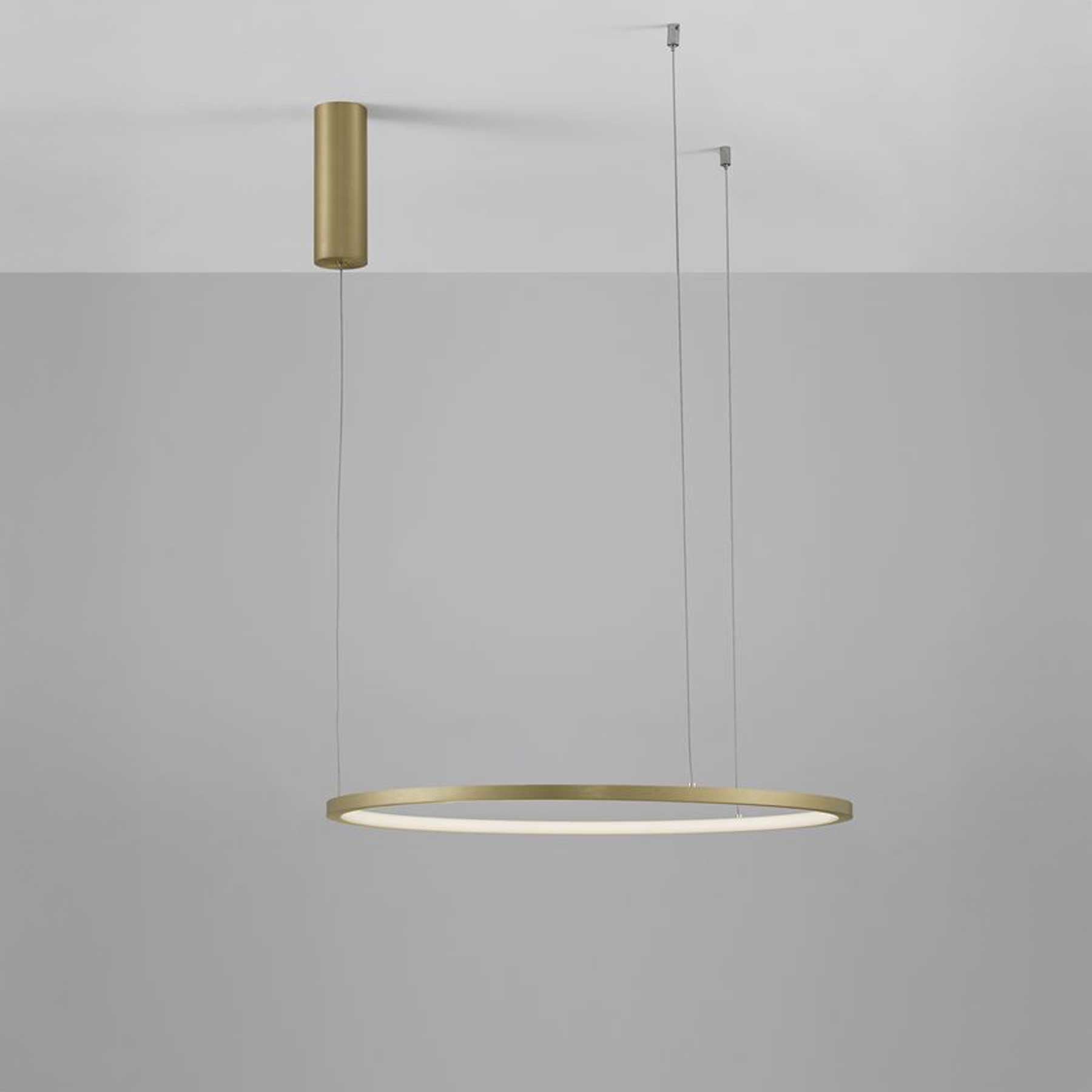 Nova Luce Tarquin LED kruhové závěsné svítidlo