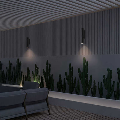 Nova Luce Torrin ovalna zidna svjetiljka IP65