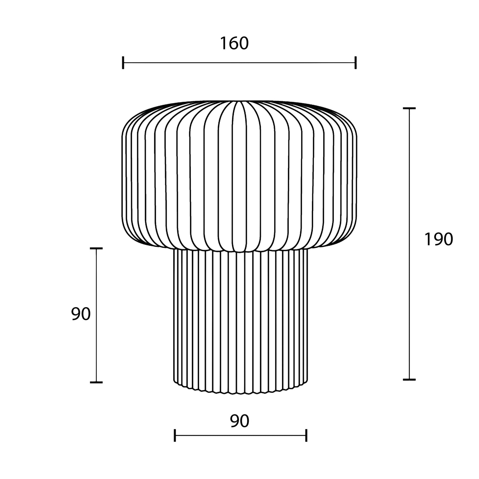Maytoni Omaggio G9 stolna lampa