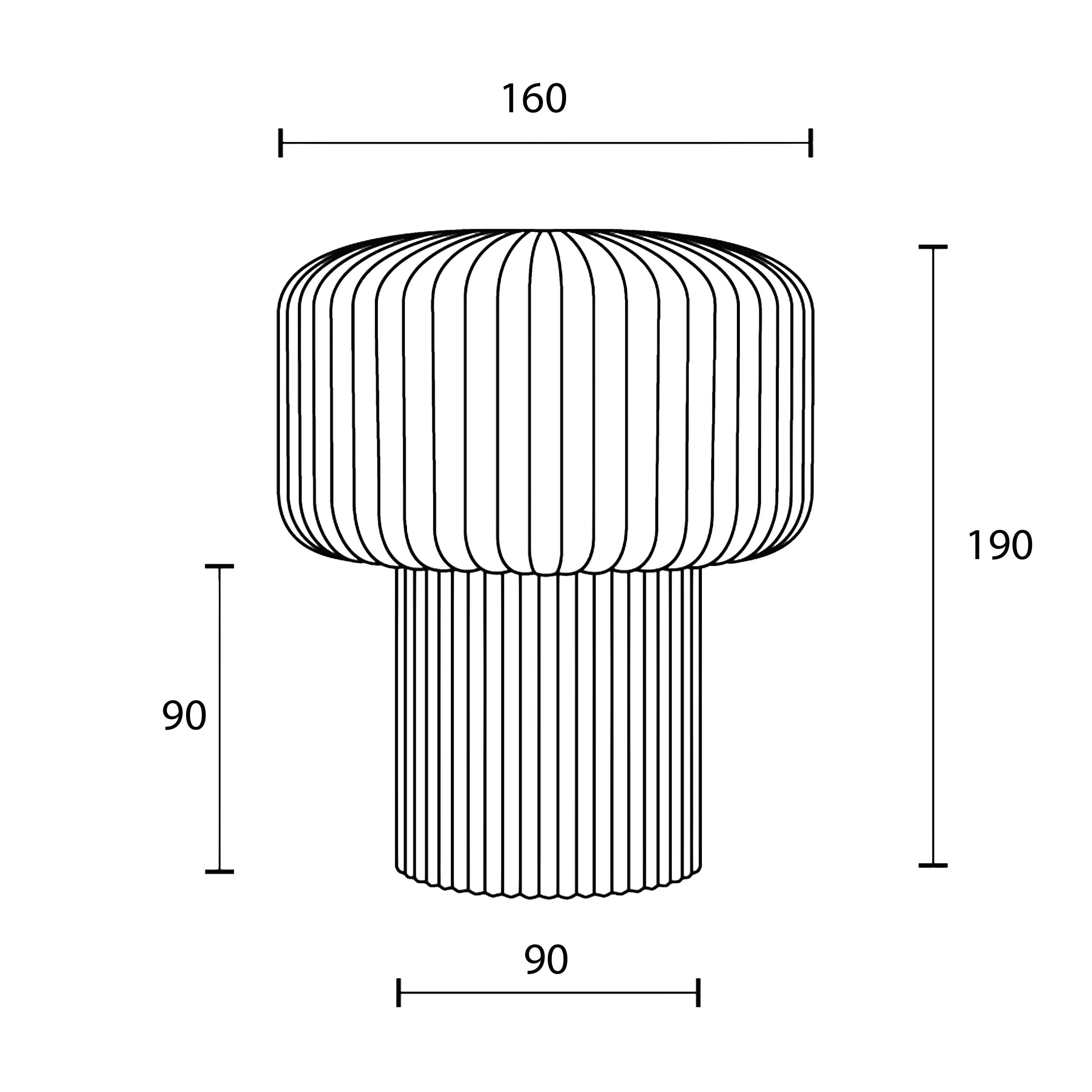 Maytoni Omaggio G9 stolna lampa