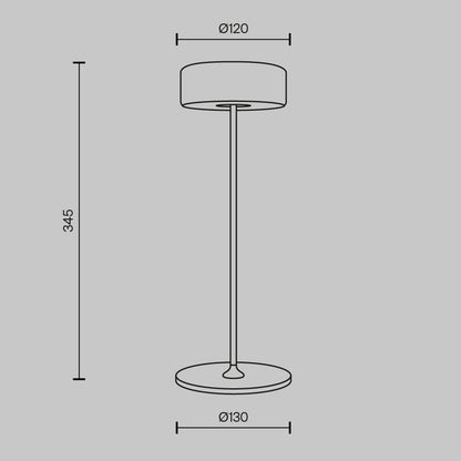Maytoni AI Collaboration LED prijenosna stolna lampa