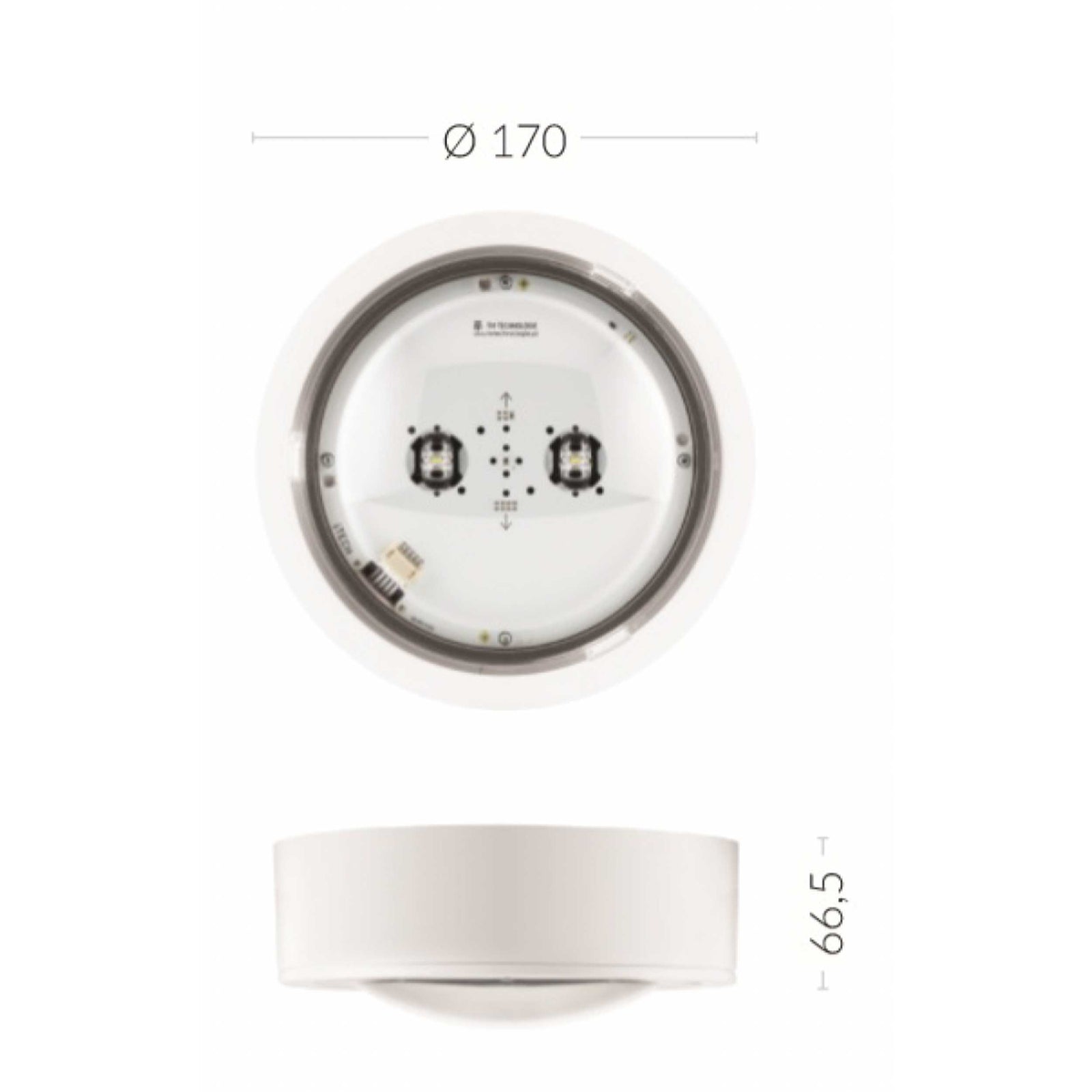 TM.ITECH M1 60 NM W anti-panik hitno osvjetljenje IP65