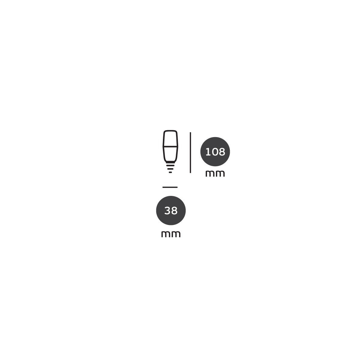 VK Light Long E27 LED žarulja, 630 lm, 7 W