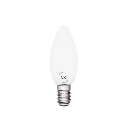 VK Light Candle Filament Milky E14 LED žarulja