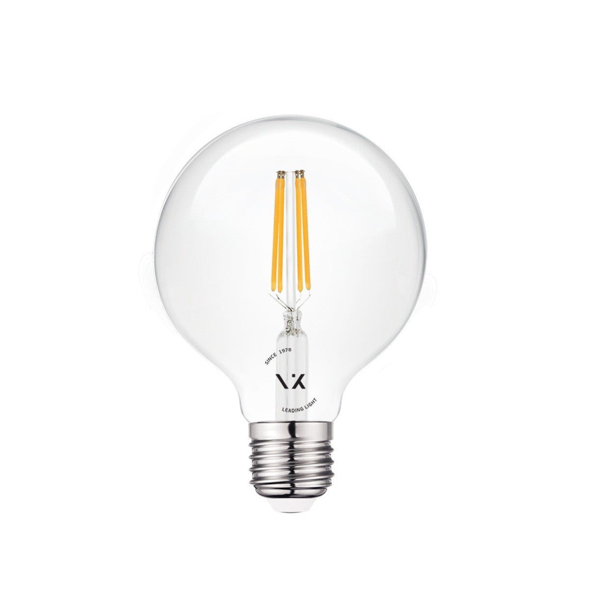 VK Light Globo Filament Clear E27 LED žarulja