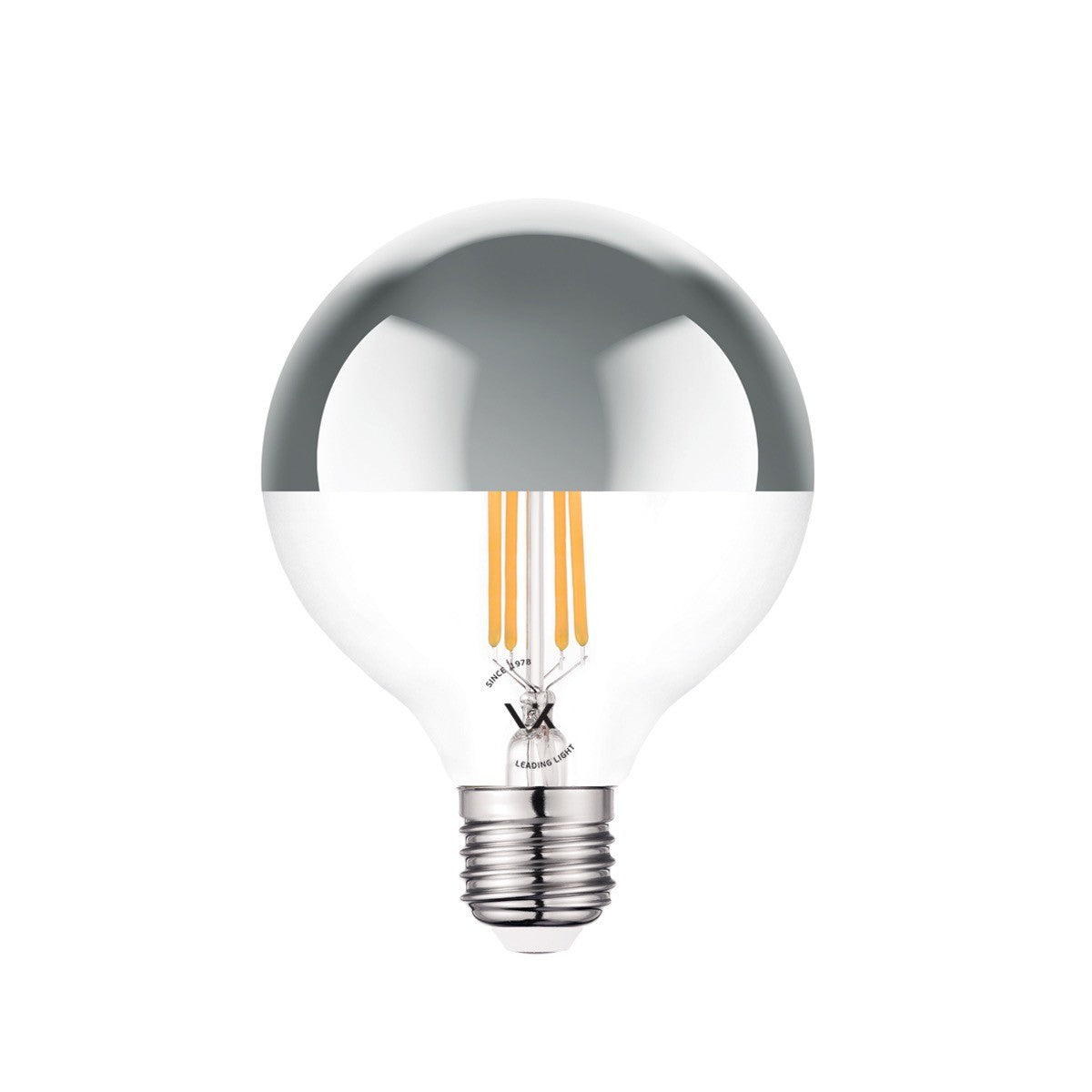 VK Light Globo Filament Silver E27 LED žarulja