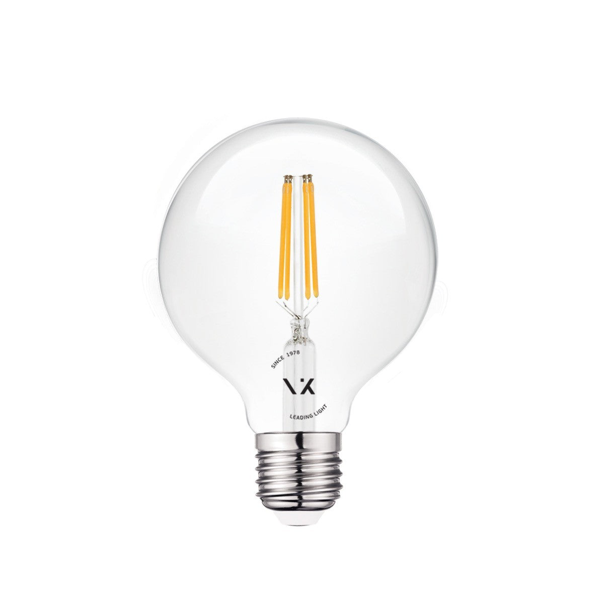 VK Light Globo Filament Clear E27 LED žarulja