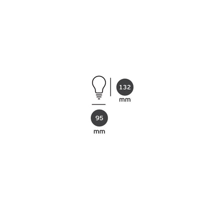 VK Light Globo Filament Pink Copper E27 2700K 7W prigušiva LED žarulja
