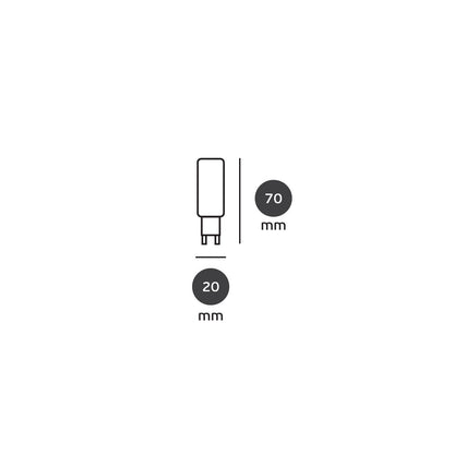 VK Light G9 240V 8W LED žarulja