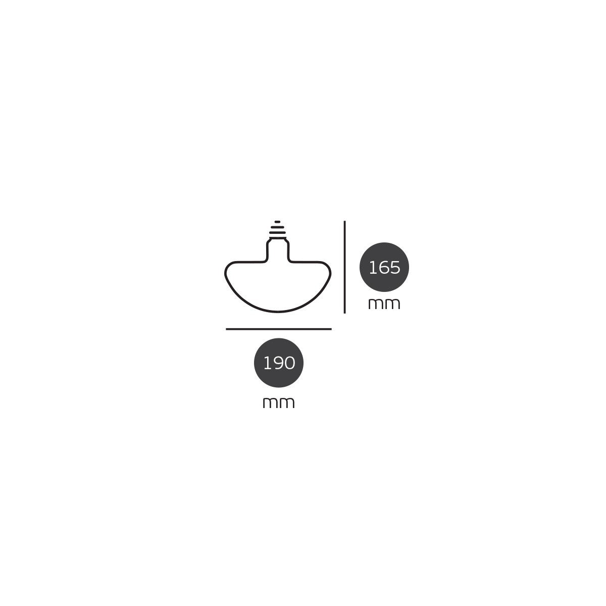 VK Light spiralni filament E27 2700K 4W prigušiva LED žarulja