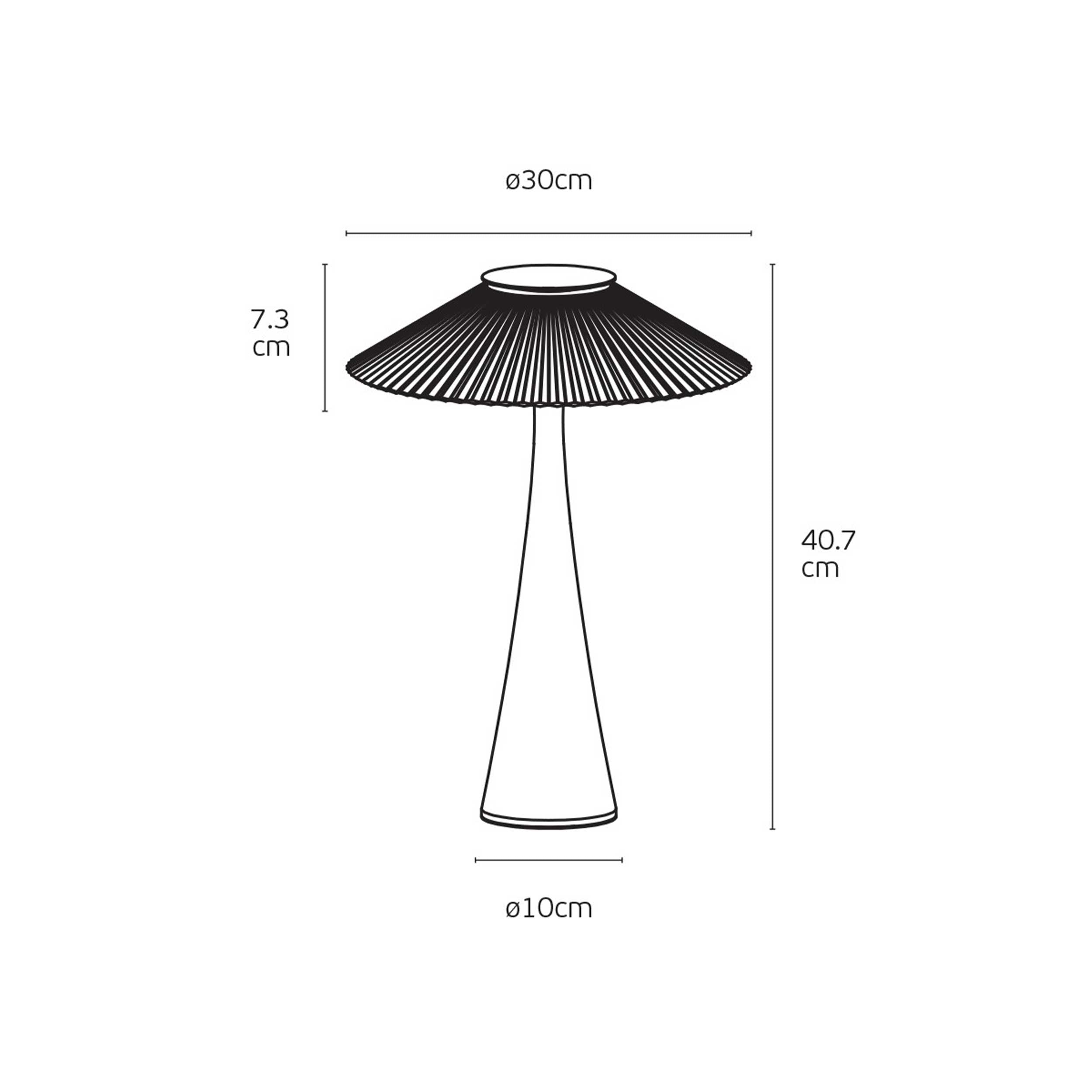 VK Light Amelie LED stolna lampa