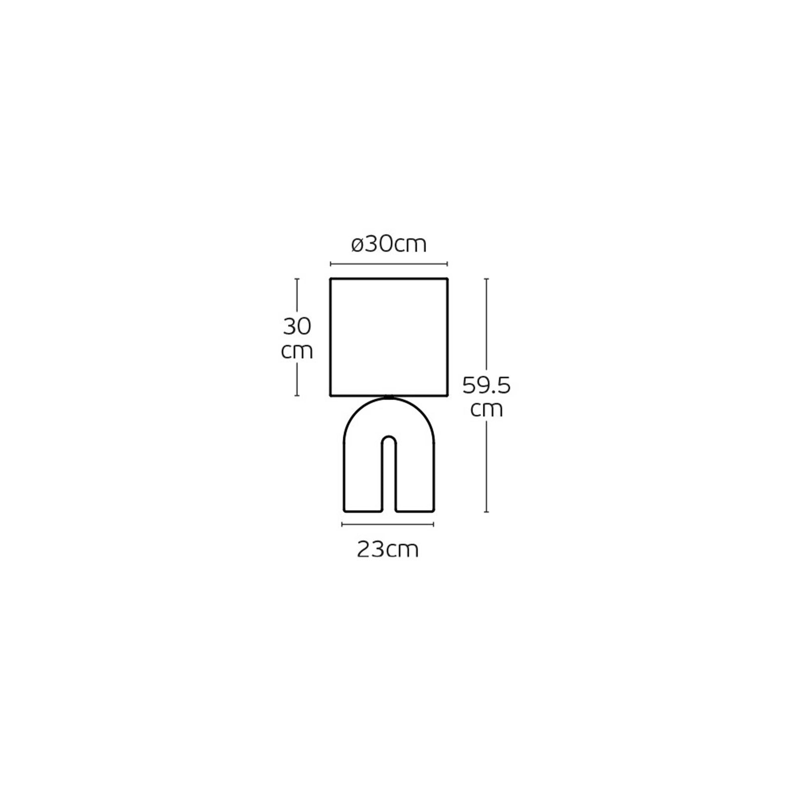 VK Light Arch E27 stolna lampa