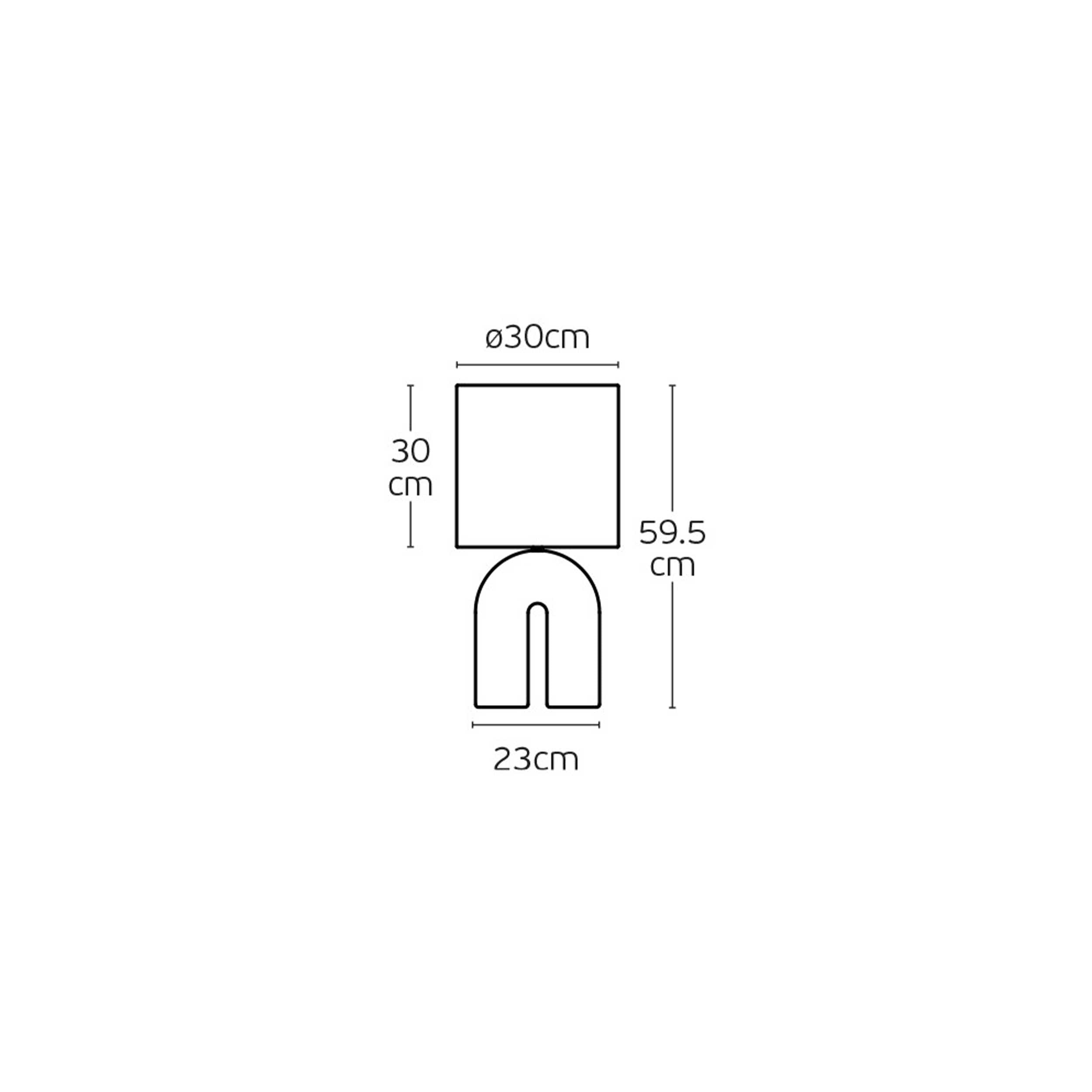 VK Light Arch E27 stolna lampa