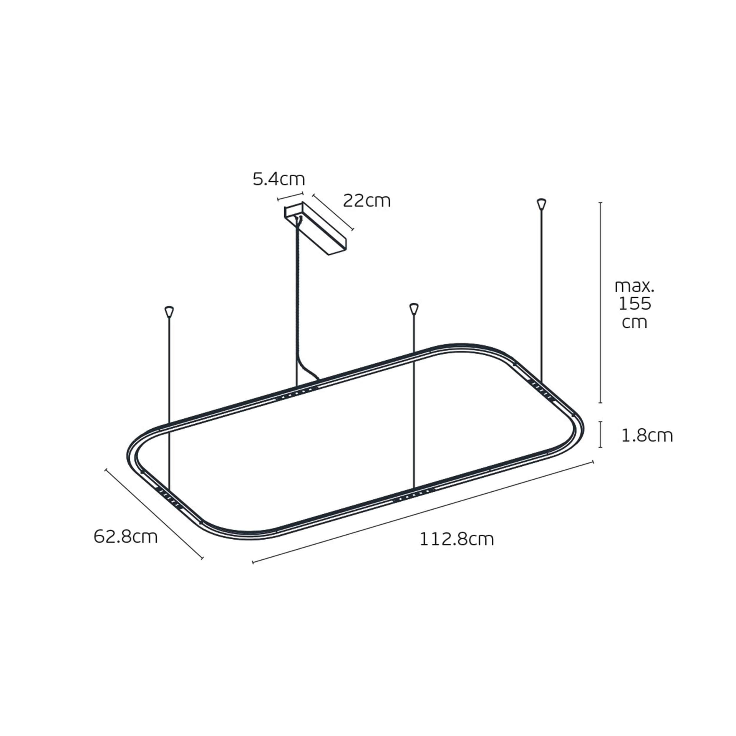 VK Light Core LED viseća svjetiljka