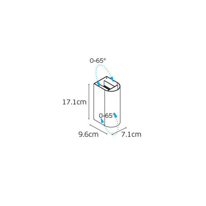 VK Light Tod LED zidna svjetiljka IP65