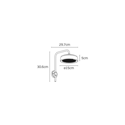 VK Light Jade LED zidna svjetiljka IP65