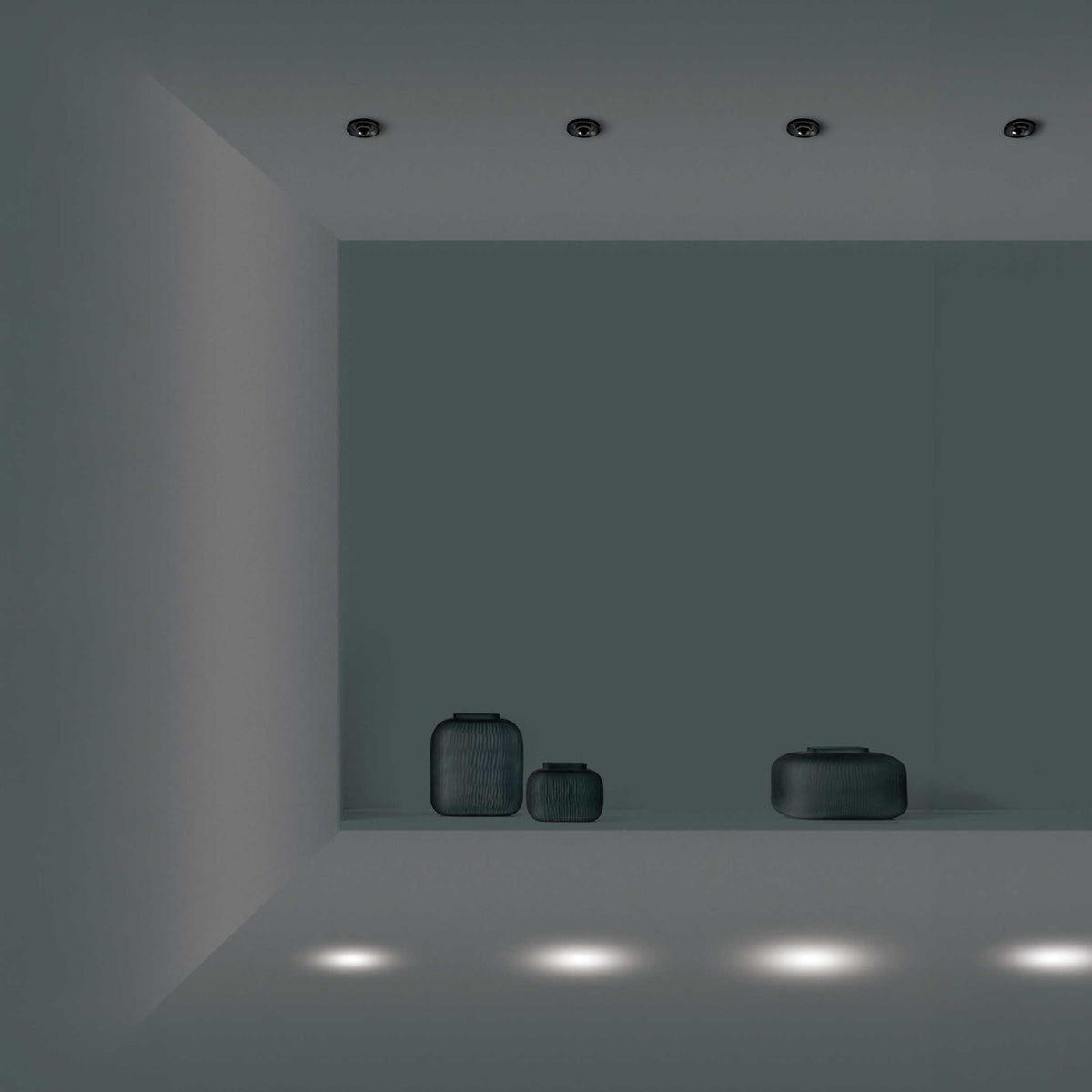 VK Light Bloc Zoom LED podna svjetiljka s podesivim kutom 15°–24°