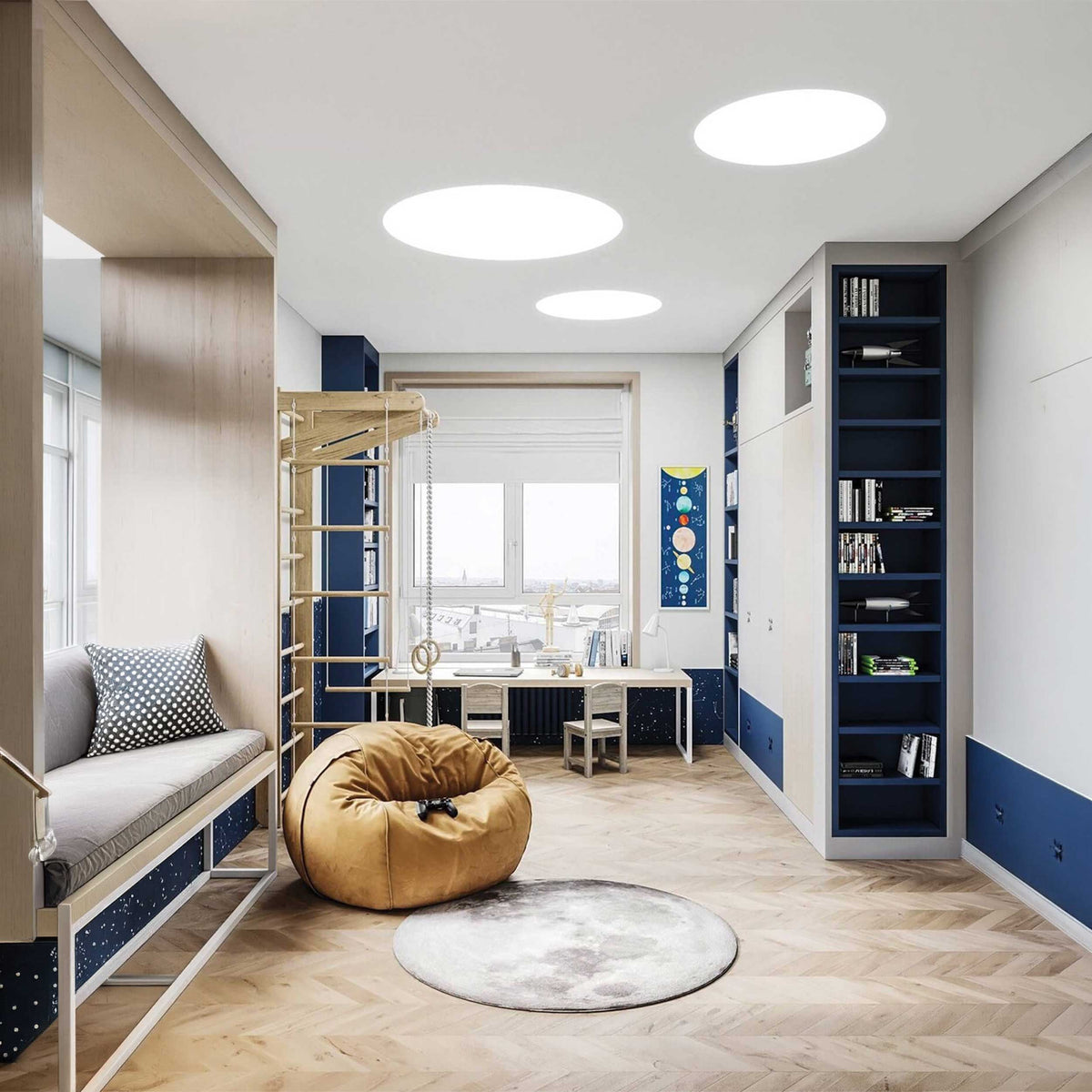VK Light Dream LED ugradbena svjetiljka bez obruba, fiksna