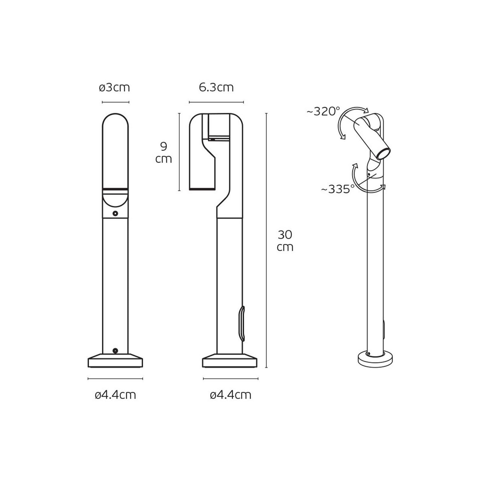 VK Light Lip LED ulična svjetiljka IP65