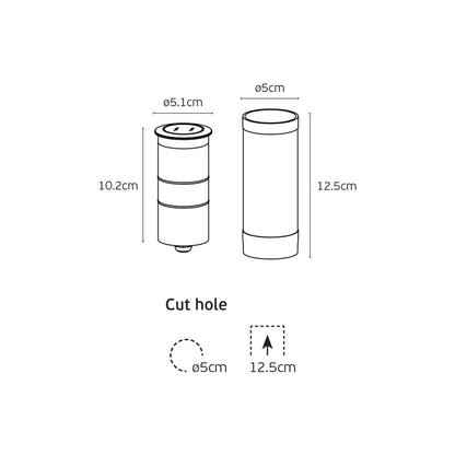 VK Light Moom LED ulična svjetiljka za stup IP67
