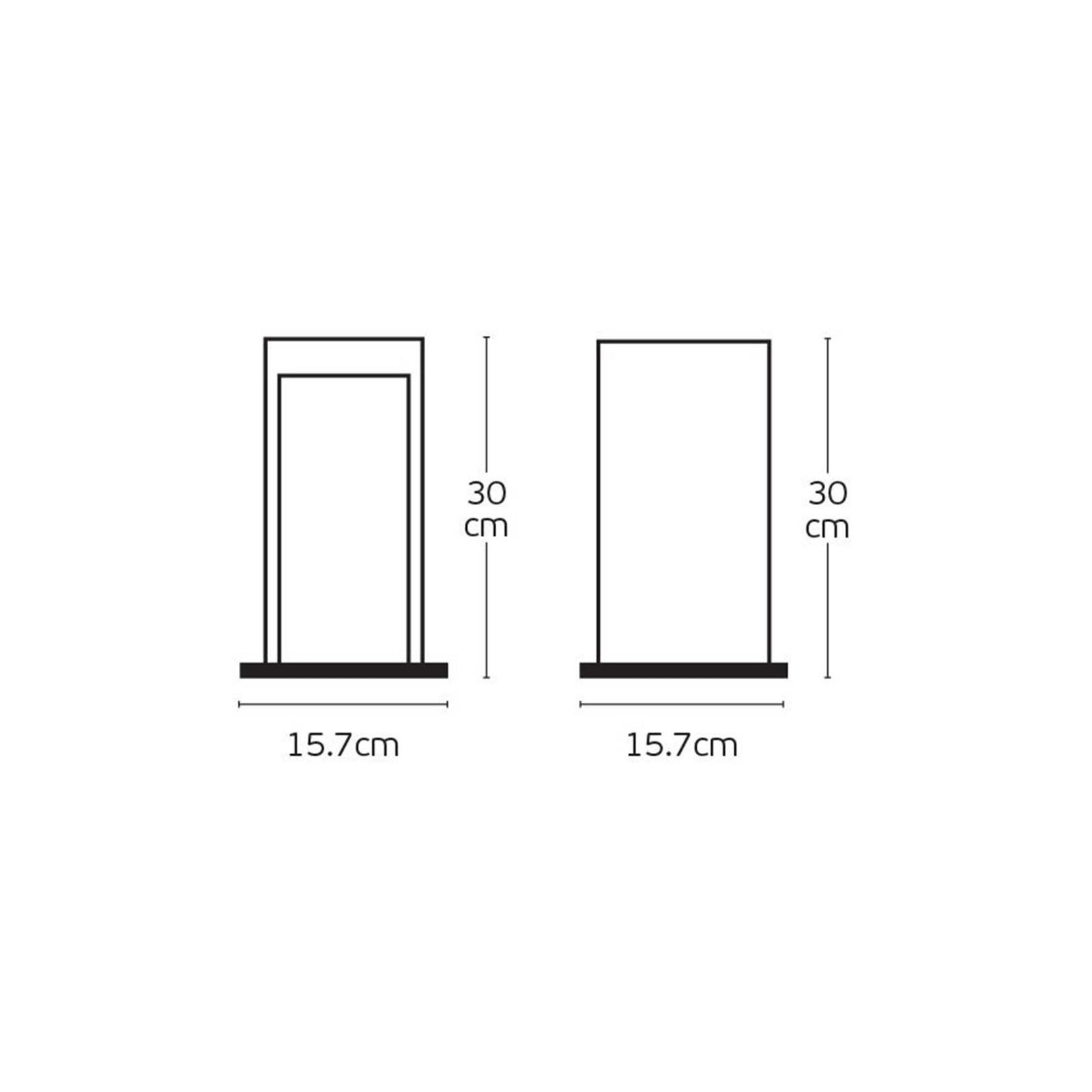 VK Light Natu II vanjska LED svjetiljka za stup IP65
