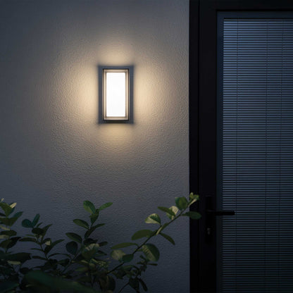 VK Light Neon LED zidna svjetiljka, IP65, pravokutna