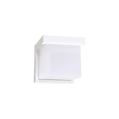 VK Light Neon LED zidna svjetiljka, IP65, četvrtasta