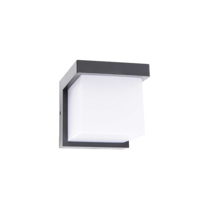 VK Light Neon LED zidna svjetiljka, IP65, četvrtasta