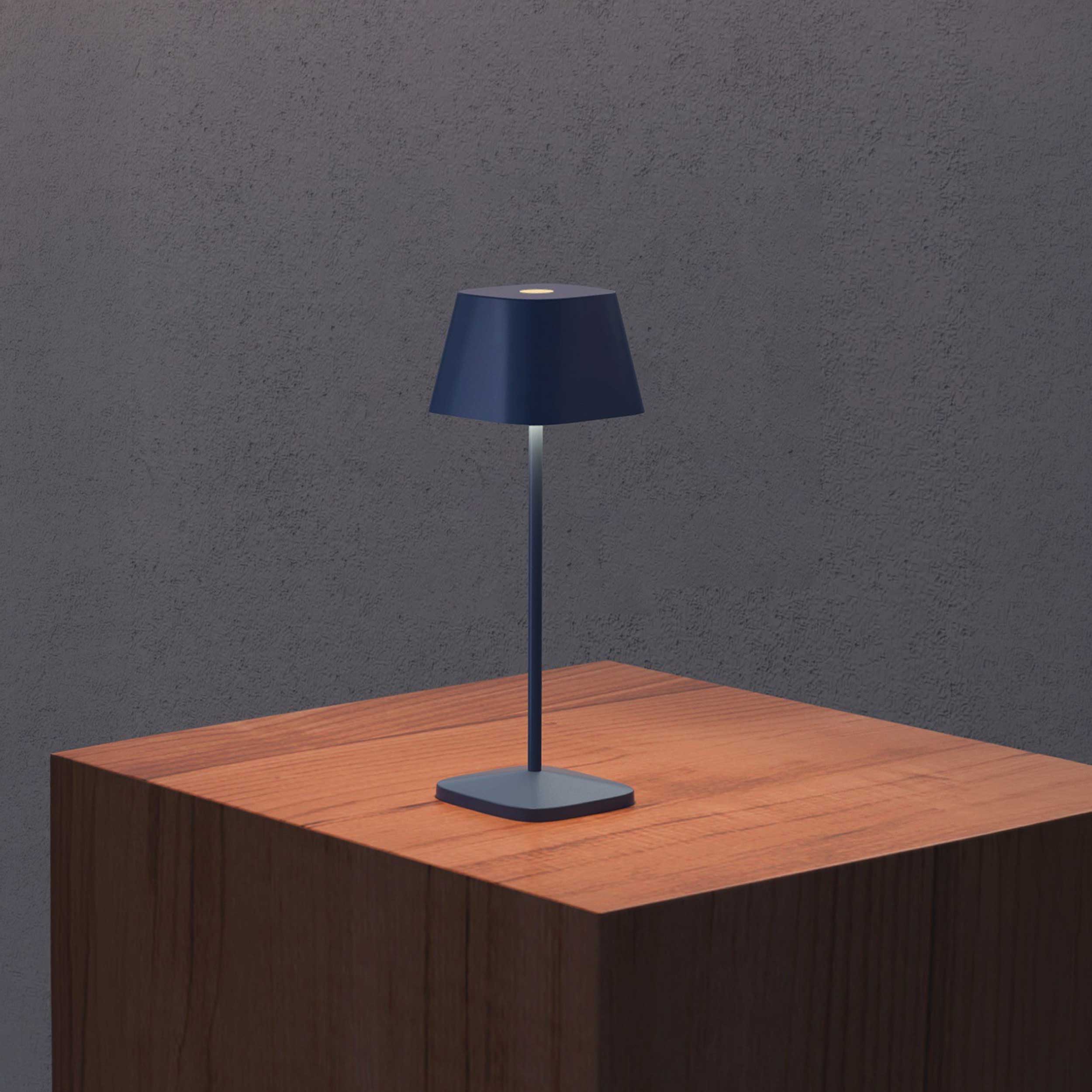 VK Light Opos LED prijenosna stolna lampa, IP65, četvrtasta