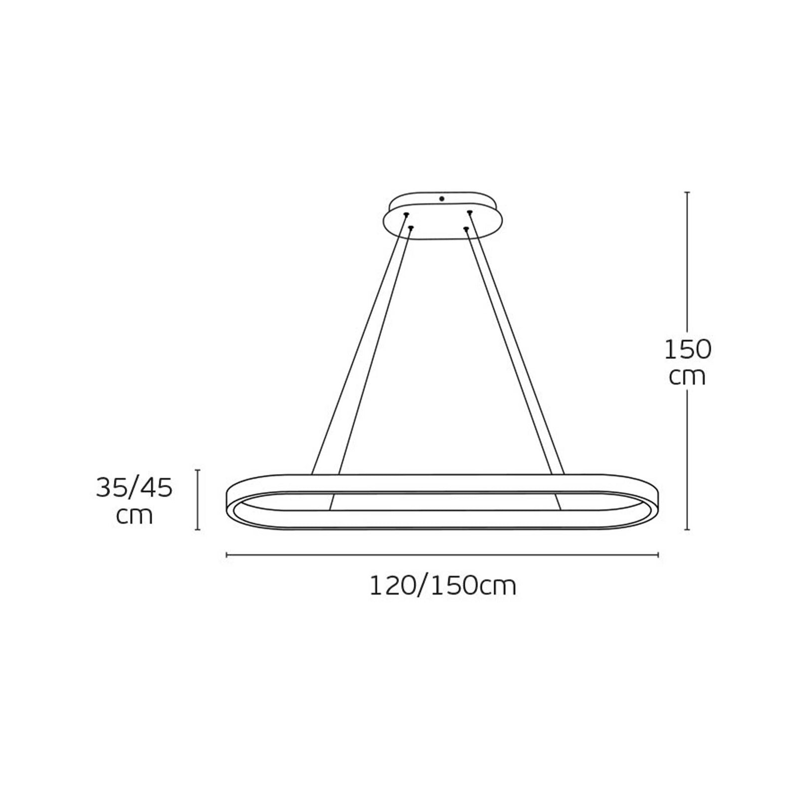 Nova Luce Stellar LED zidna svjetiljka